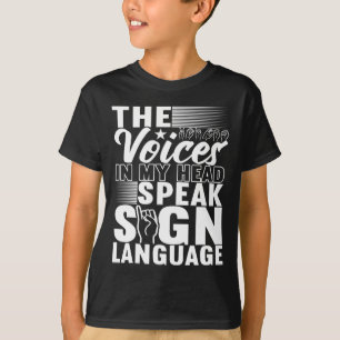 Camiseta Sinal de linguagem Deficiente 5