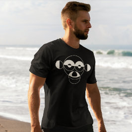Camiseta Sinal de macaco Saru Zodiac