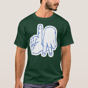 Camiseta Sinal de Mão de Los Angeles branco