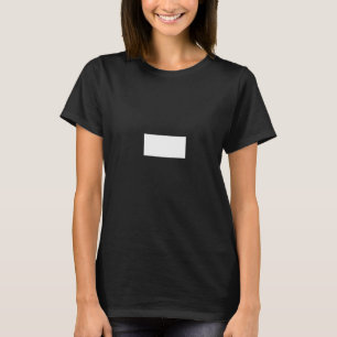 CAMISETA SINAL DE MENOS HÍFEN TRAÇO SINAL DE PONTUAÇÃO NEGA