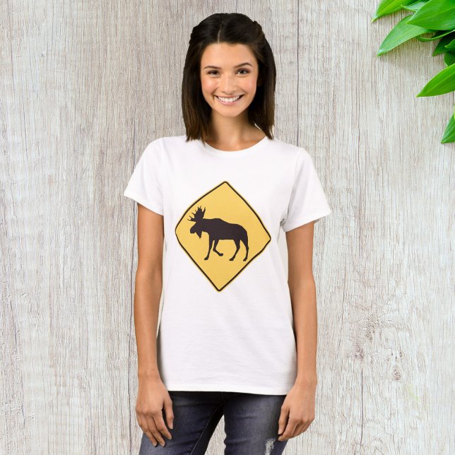Camiseta Sinal de Moose Road (Criador carregado)