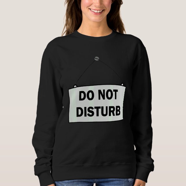 Camiseta Sinal de Não Perturbe (Frente)