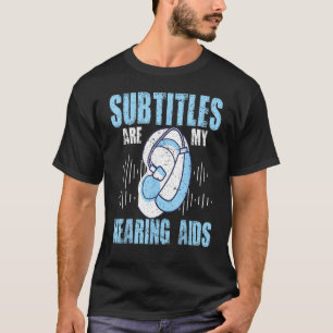 Camiseta Sinal de Orgulho Surdo - Legendas de Linguagem de 
