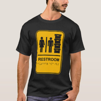 Camiseta Sinal De Paródia De Armazenamento De Documentos E 