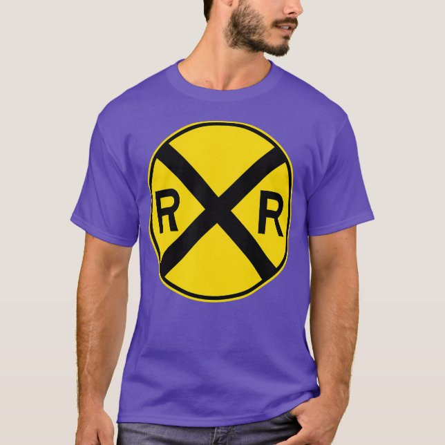 Camiseta Sinal de passagem do comboio (Frente)