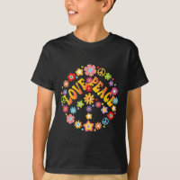 Sinal de Paz Amor 60 anos 70 Groovy Hippie Costume