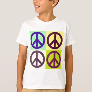 Camiseta Sinal de Paz - Arte Pop