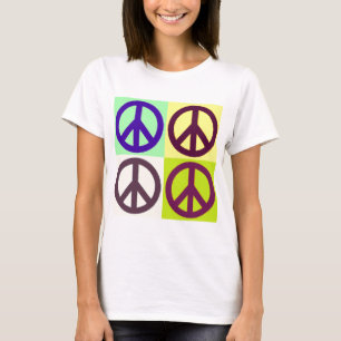 Camiseta Sinal de Paz - Arte Pop