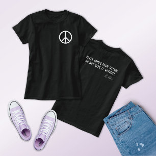 Camiseta Sinal de Paz - Cotação Buda