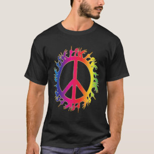 Camiseta Sinal de Paz da Língua de Sinais Surdos Amor Profe