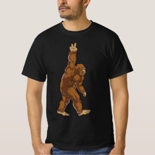 Camiseta Sinal de Paz do Pé Grande