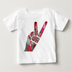 Camiseta Sinal de paz manual