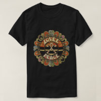 Sinal de Paz T Shirt | Hippie Costume de 70