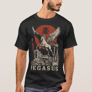 Camiseta Sinal de Pegasus: Mito em Movimento