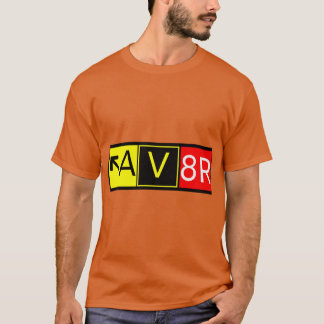 Camiseta Sinal de pista de aeroporto de AV8R Aviator Aviaçã