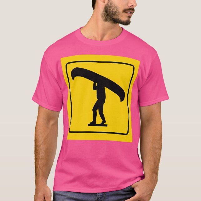 Camiseta Sinal de Portagem Amarelo (Frente)