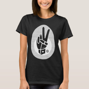 Camiseta Sinal de Primeira Paz Branco