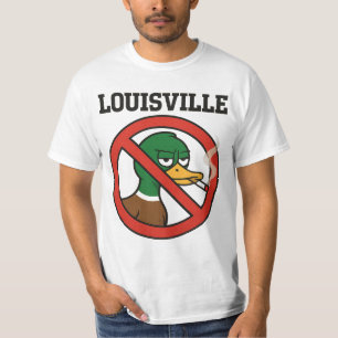 Camiseta Sinal de Proibido Fumar Pato de Louisville – Anti-