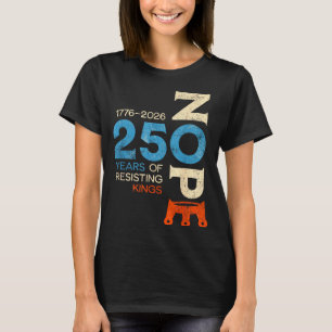 Camiseta Sinal de Protesto da Marcha Sem Reis Março 2026