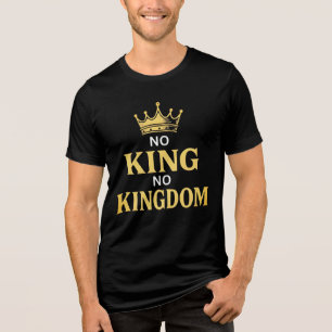 Camiseta Sinal de Protesto Sem Reis Vertical 2025