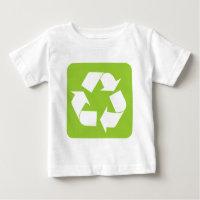 Sinal de reciclagem - Verde marciano