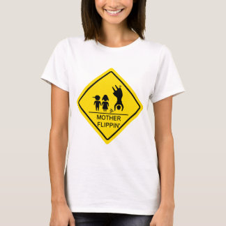 Camiseta Sinal de rendimento de Flippin da mãe