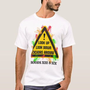 Camiseta Sinal de risco de diversão em torno de 2024