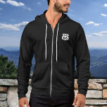 Camiseta Sinal de Rota 66 ou Imagem Personalizada<br><div class="desc">Carregue uma foto ou um logotipo e crie facilmente seu casulo personalizado. Você pode TRANSFERIR este DESIGN em outros produtos do Zazzle e ajustá-lo ao ajustado da maioria dos itens do Zazzle. Você também pode clicar no botão PERSONALIZAR para adicionar, excluir ou alterar detalhes como cor de fundo, texto, fonte...</div>
