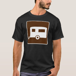 Camiseta Sinal de rua do reboque
