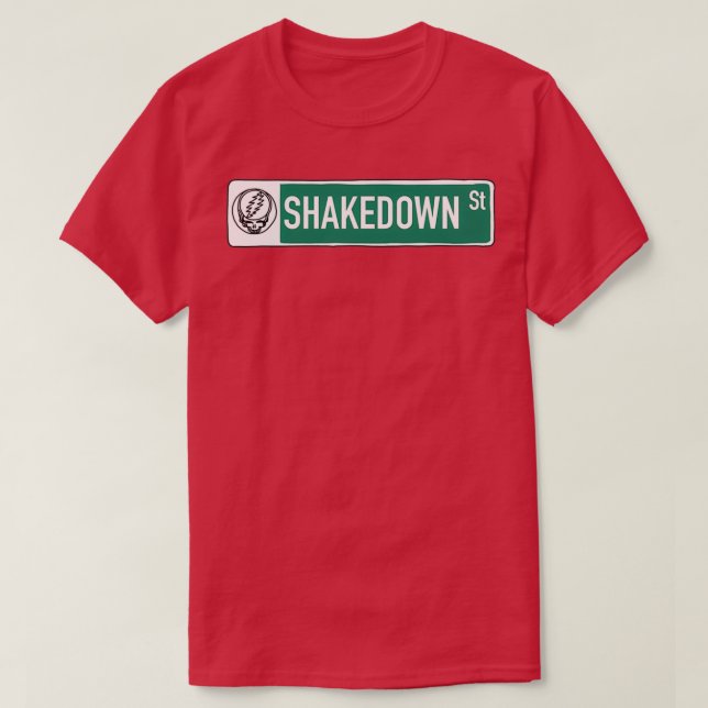 Camiseta Sinal de rua Shakedown  (Frente do Design)