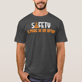 Camiseta Sinal De Segurança Engraçado Para Mecânica Automóv