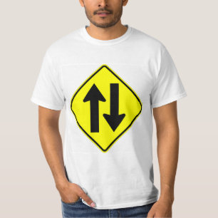 Camiseta Sinal de Tráfego Clássico Muito Divertido - Sinal