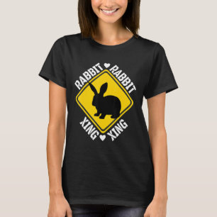Camiseta Sinal de Travessia de Amantes de Coelhos