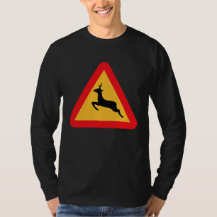 Camiseta Sinal de Travessia de Cervos