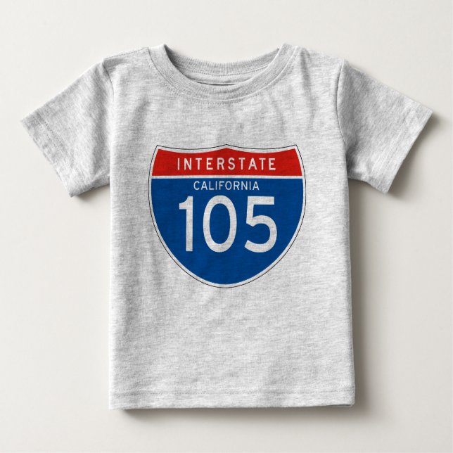 Camiseta Sinal de um estado a outro 105 - Califórnia (Frente)
