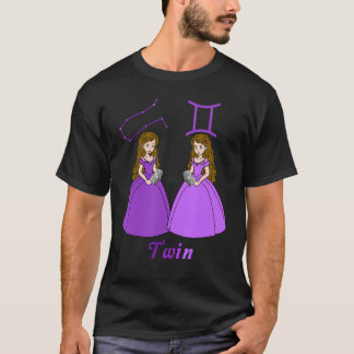 Camiseta Sinal de Zodíaco Gemini, Constelação Gemini, Princ
