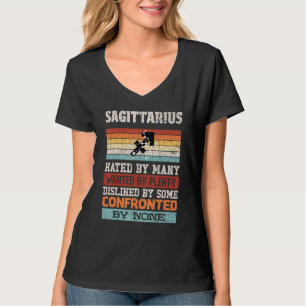 Camiseta Sinal de Zodíaco Sagitário Odiado por Muitos Gráfi