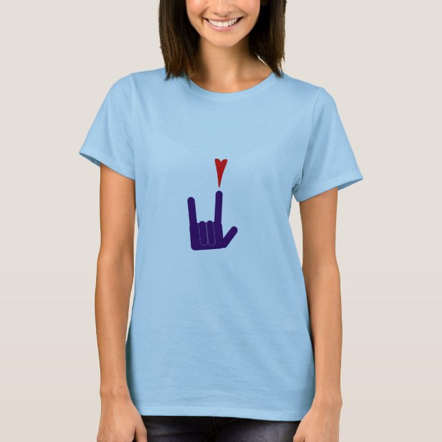 Camiseta sinal do amor (Frente)