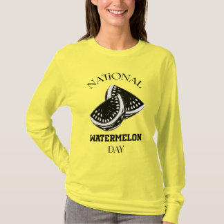 Camiseta Sinal do Dia Nacional da Melancia