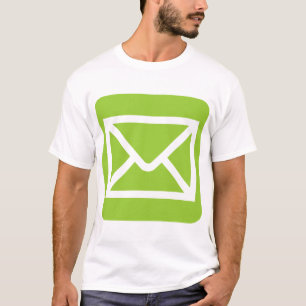 Camiseta Sinal do Envelope - Verde Marciano