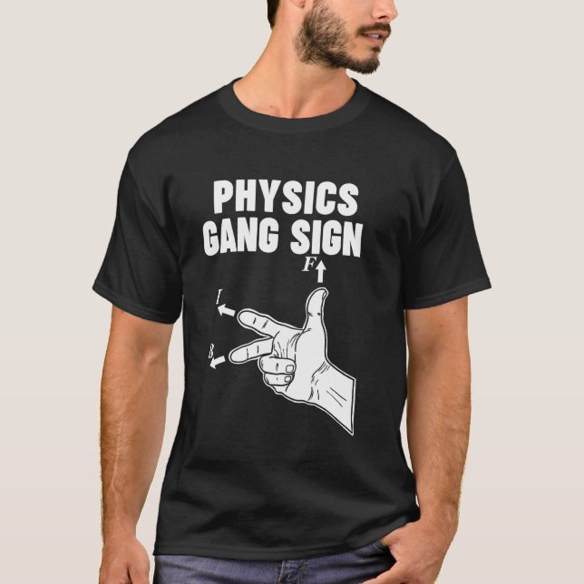 Camiseta Sinal do Gangue de Física (Frente)