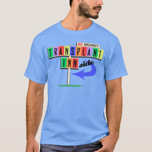 Camiseta Sinal do motel retrô do Transplante Inn(lateral)