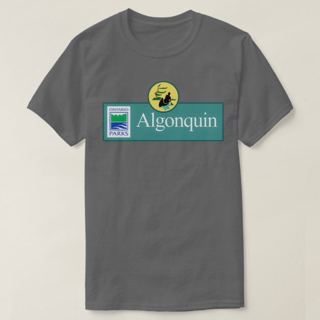 Camiseta Sinal do Parque Algonquin (Frente do Design)