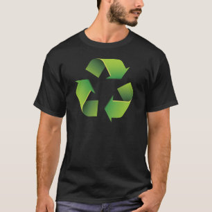 Camiseta Sinal do reciclagem