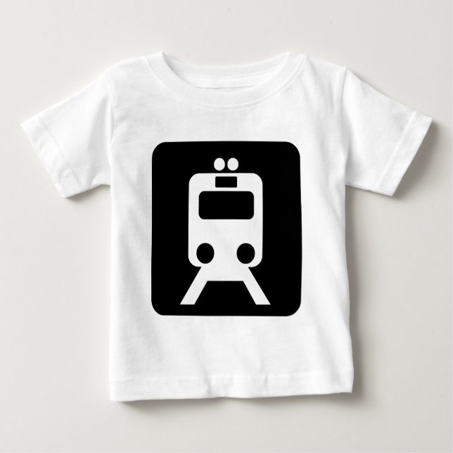 Camiseta Sinal do trem - Preto (Frente)