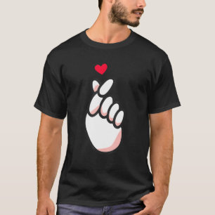 Camiseta Sinal dos Ossos do Coração dos Dedos Dia de as Bru