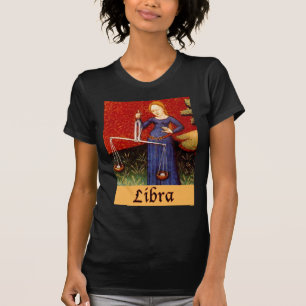 Camiseta Sinal exótico do zodíaco do Libra