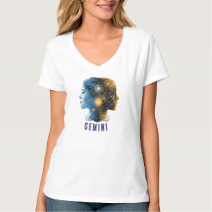 Camiseta Sinal Gemini Zodiac