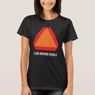 Camiseta Sinal Lento do Veículo em Movimento 1
