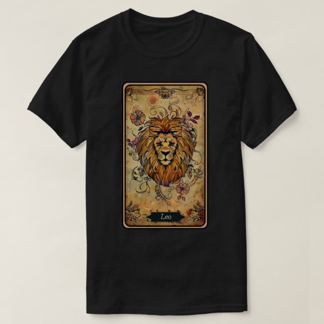 Camiseta Sinal Leo Sun (Frente do Design)